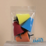 طقم إسفنج تلميع مخروطي للدريل والزوايا - 4 قطع (Mini Polishing Foam Cones Set)