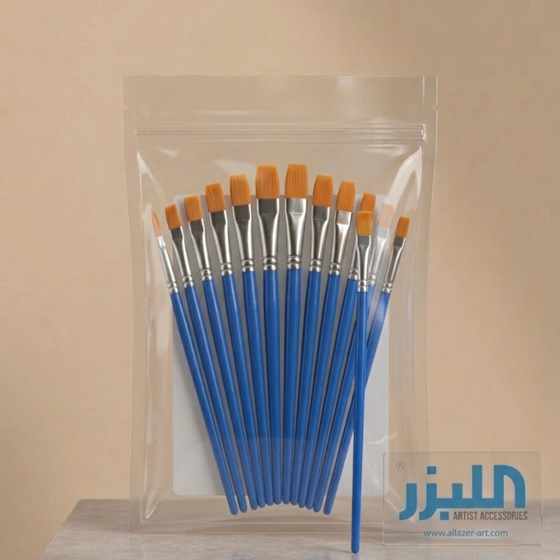 فرش تلقيط وتفاصيل دقيقة - حبة واحدة (Precision Touch-Up Brushes)