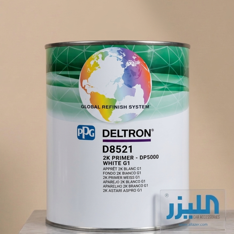 PPG Deltron D8521 – أساس برايمر 2K أبيض (DP5000)