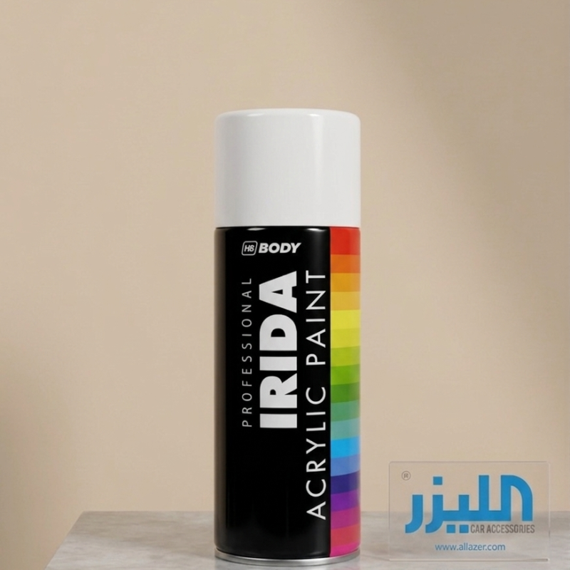 إتش بي بودي إيريدا (HB BODY IRIDA) - بخاخ طلاء أكريليك - أبيض