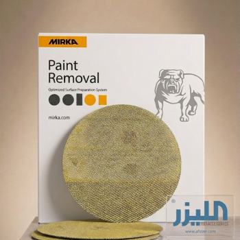 أقراص شبك صنفرة ميركا لإزالة الدهان - مقاس 150 مم (Mirka Paint Removal Discs)