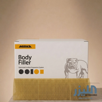 شبك صنفرة ميركا لمعجون السيارات رقم 2 - مقاس 70x198مم (Mirka Body Filler Net Strips No. 2)